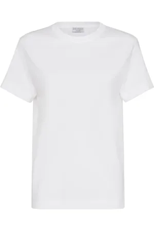 Brunello Cucinelli Damen, Oberteile, Weiß, MGröße: