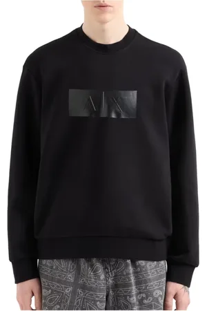 Armani Exchange Herren, Sweatshirts & Hoodies, Schwarzk, XLGröße: