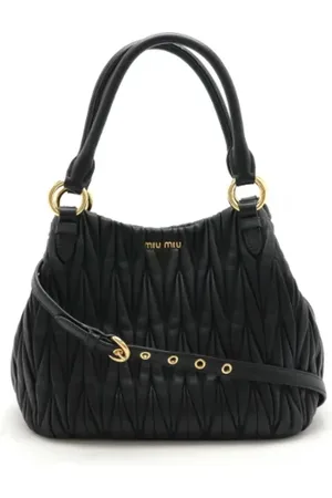 Miu Miu Damen, Pre-Owned, Schwarzk, ONE SIZEGröße: