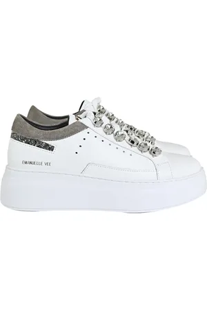 Emanuélle vee Damen, Schuhe, Weiß, 37 EUGröße: