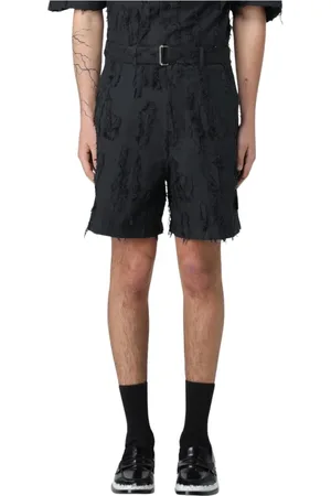 Msgm Herren, Shorts, Schwarzk, MGröße: