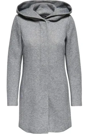 ONLY Damen, Mäntel, Grau, XSGröße:
