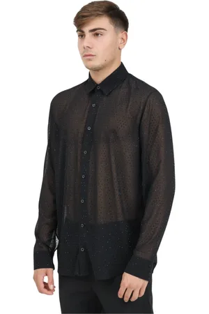Patrizia Pepe Herren, Shirts, Schwarzk, 2XLGröße: