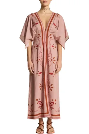 MARE DI LATTE Damen, Kleider, Rosa, LGröße: