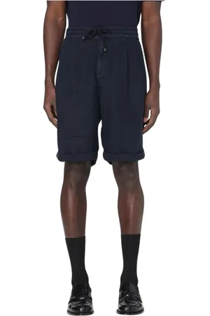 Brunello Cucinelli Herren, Shorts, Blau, MGröße: