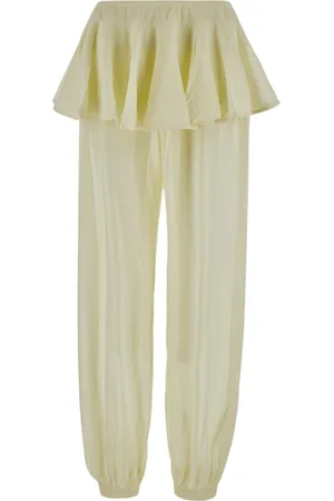 Alaïa Damen, Hosen, Gelb, XSGröße: