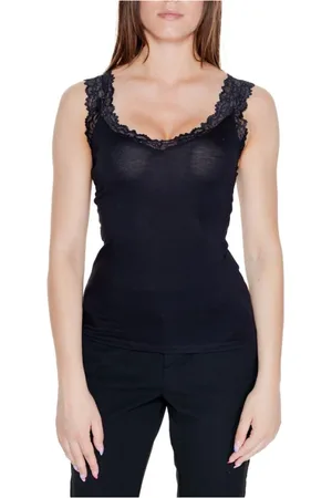 VERO MODA Damen, Oberteile, Schwarzk, XSGröße: