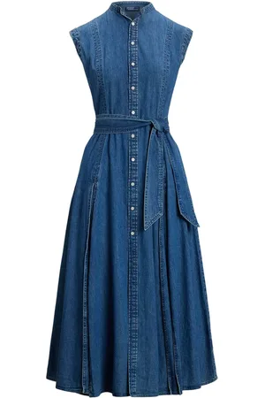 Ralph Lauren Damen, Kleider, Blau, SGröße:
