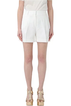 Michael Kors Damen, Shorts, Weiß, MGröße: