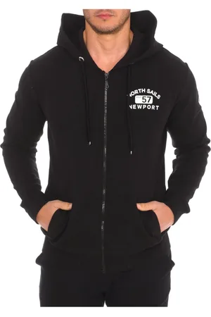 North Sails Herren, Sweatshirts & Hoodies, Schwarzk, SGröße:
