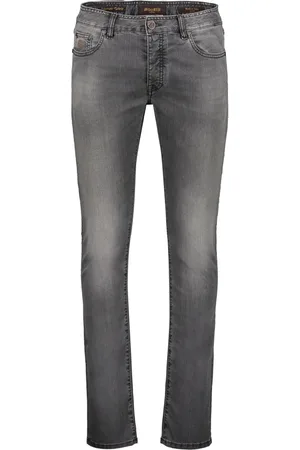 MOORER Herren, Jeans, Grau, W35Größe: