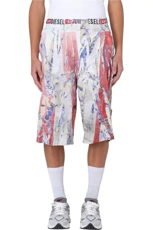 Diesel Herren, Shorts, Mehrfarbig, SGröße: