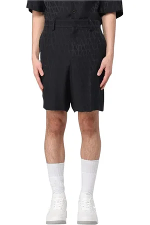 VALENTINO Herren, Shorts, Schwarzk, SGröße: