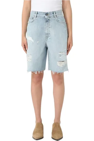 Golden Goose Damen, Shorts, Blau, W28Größe: