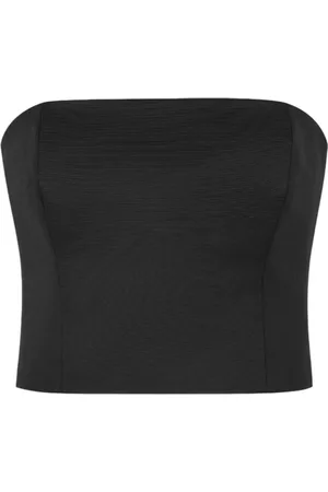 Emporio Armani Damen, Oberteile, Schwarzk, SGröße: