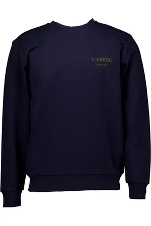 Iceberg Herren, Sweatshirts & Hoodies, Blau, LGröße: