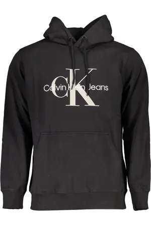 Calvin Klein Herren, Sweatshirts & Hoodies, Schwarzk, 2XLGröße: