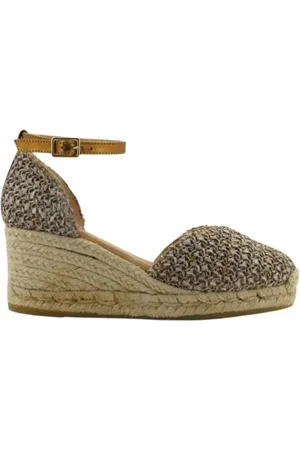 Espadrilles Damen, Schuhe, Grau, 41 EUGröße:
