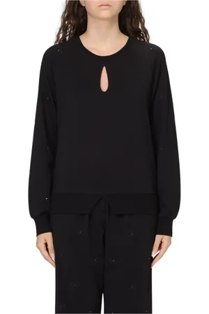 Liu Jo Damen, Sweatshirts & Hoodies, Schwarzk, XSGröße: