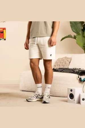 Quotrell Herren, Shorts, Weiß, SGröße: