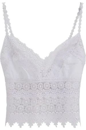 CHARO RUIZ IBIZA Damen, Oberteile, Weiß, MGröße: