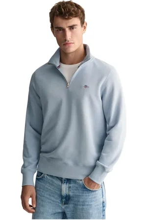 GANT Herren, Sweatshirts & Hoodies, Blau, 2XLGröße: