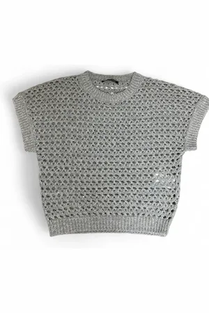 Luisa Cerano Damen, Strickwaren, Grau, MGröße: