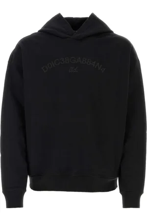 Dolce & Gabbana Herren, Sweatshirts & Hoodies, Schwarzk, SGröße: