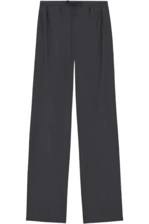 Loulou Studio Damen, Hosen, Schwarzk, 3XSGröße: