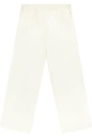 Loulou Studio Damen, Hosen, Weiß, SGröße:
