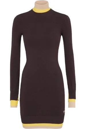 Fendi Damen, Kleider, Lila, SGröße: