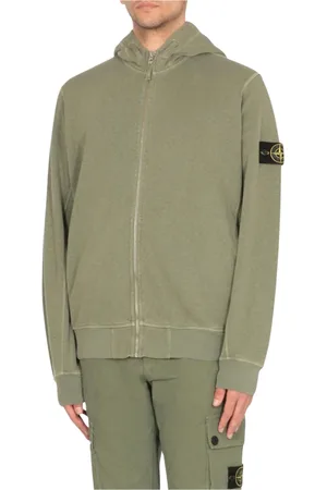 Stone Island Herren, Sweatshirts & Hoodies, Grün, MGröße: