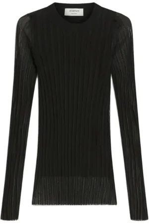 Sportmax Damen, Oberteile, Schwarzk, SGröße: