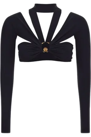 Roberto Cavalli Damen, Oberteile, Schwarzk, MGröße: