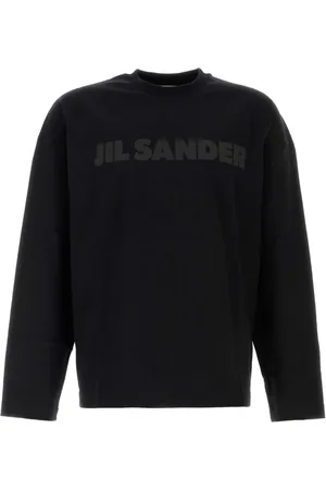 Jil Sander Herren, Oberteile, Schwarzk, LGröße: