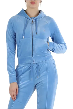 Juicy Couture Damen, Sweatshirts & Hoodies, Blau, XSGröße: