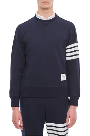 Thom Browne Herren, Sweatshirts & Hoodies, Blau, MGröße: