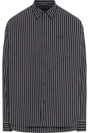 Balenciaga Herren, Shirts, Schwarzk, SGröße: