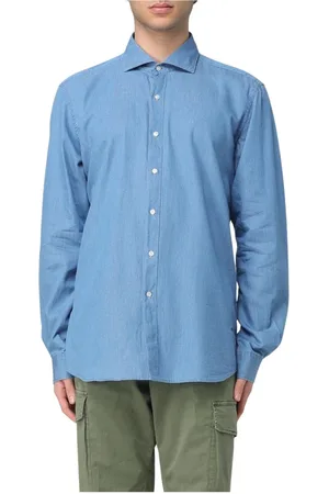 FAY Herren, Shirts, Blau, MGröße: