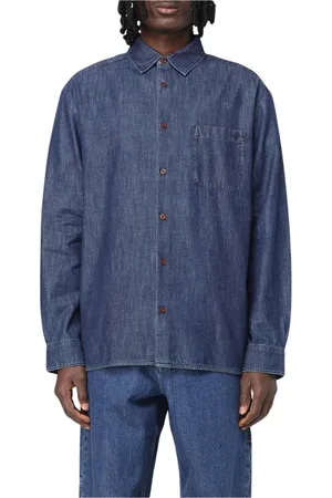 A.P.C. Herren, Shirts, Blau, XLGröße:
