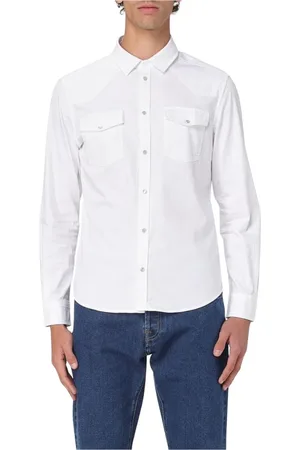 Dondup Herren, Shirts, Weiß, SGröße: