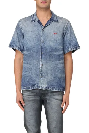 Diesel Herren, Shirts, Blau, MGröße: