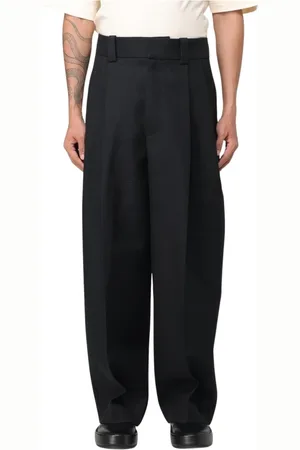 Jacquemus Herren, Hosen, Schwarzk, MGröße: