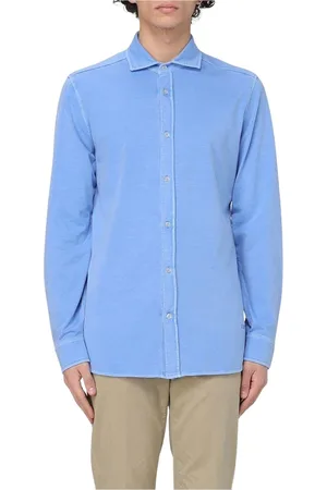 FAY Herren, Shirts, Blau, MGröße: