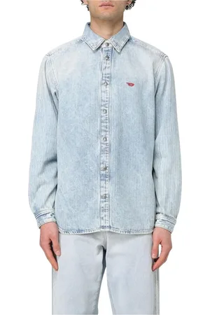 Diesel Herren, Shirts, Blau, MGröße: