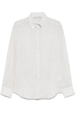 Brunello Cucinelli Herren, Shirts, Grau, LGröße: