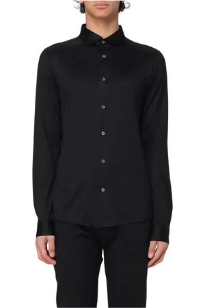 Emporio Armani Herren, Shirts, Schwarzk, SGröße: