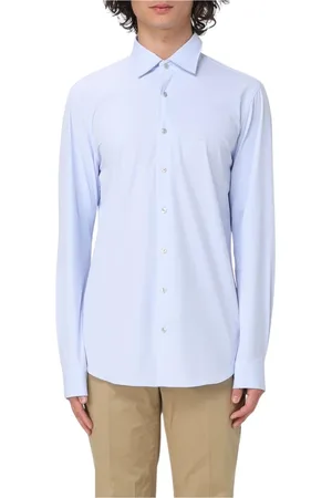 Michael Kors Herren, Shirts, Blau, LGröße: