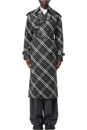 Burberry Damen, Mäntel, Grün, 3XSGröße: