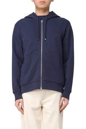 Etro Herren, Sweatshirts & Hoodies, Blau, LGröße: